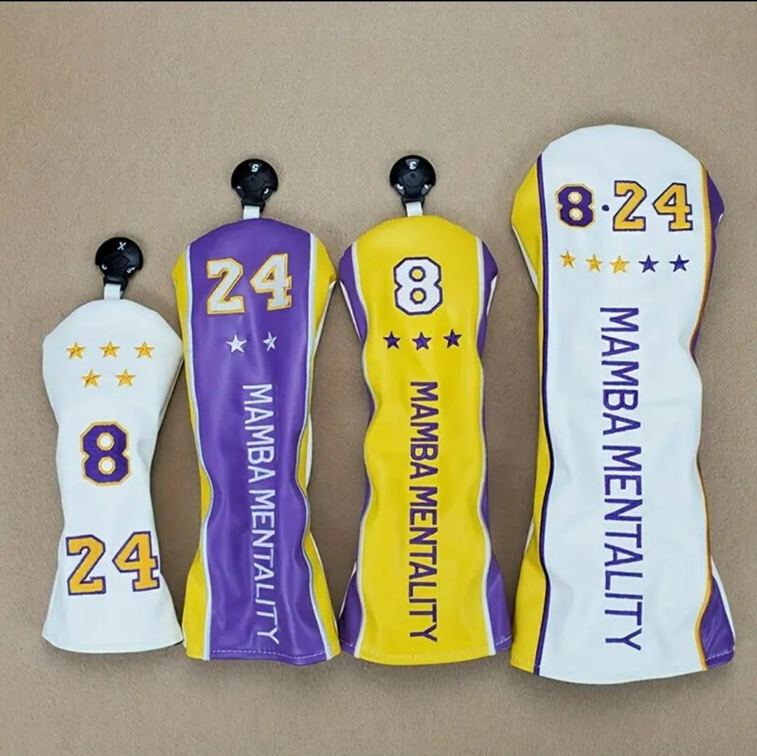 Mamba Mentality set of 4 headcovers