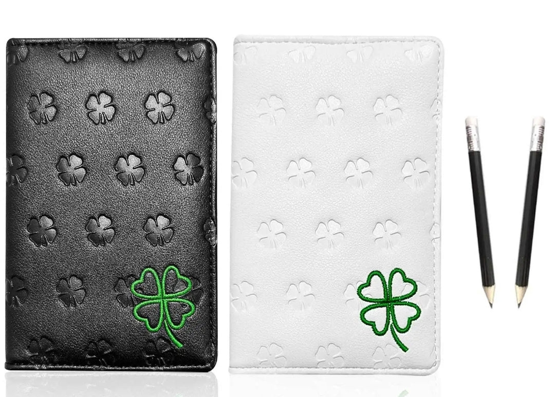 Black clover scorecard holder