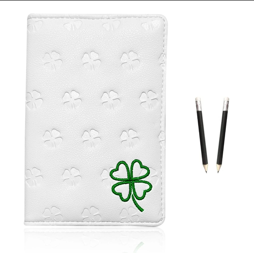 White clover scorecard holder