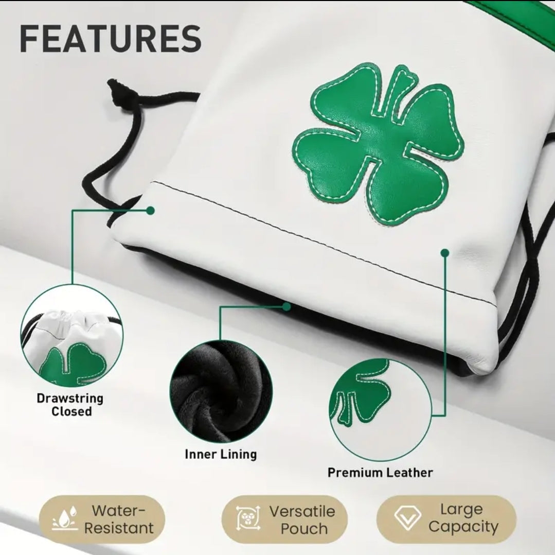 Shamrock navy/green Valuables Pouch